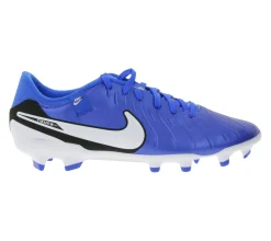 Fußballschuhe|Ballsport*NIKE Phantom Tiempo Legend 10 Academy FG/MG Fußball-Schuhe mit gepolsterte Innensohle Nocken-Schuhe DV4337 400 Dunkelblau