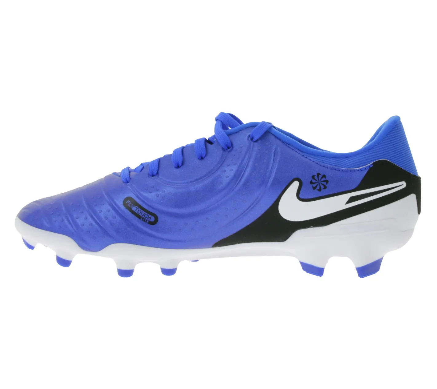 Fußballschuhe|Ballsport*NIKE Phantom Tiempo Legend 10 Academy FG/MG Fußball-Schuhe mit gepolsterte Innensohle Nocken-Schuhe DV4337 400 Dunkelblau
