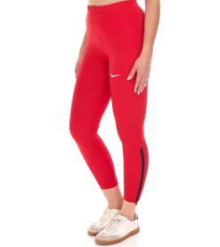 Sportunterbekleidung|Ballsport*NIKE Sporttight Damen Trainings-Hose mit DRI-FIT-Technologie leichte Sport-Hose atmungsaktive Fußball-Hose Slim-Fit NT0314-657 Rot