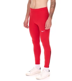 Sportunterbekleidung|Ballsport*NIKE Sporttight Herren Trainings-Hose mit DRI-FIT-Technologie leichte Sport-Hose atmungsaktive Fußball-Hose Slim-Fit NT0313-657 Rot