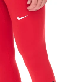 Sportunterbekleidung|Ballsport*NIKE Sporttight Herren Trainings-Hose mit DRI-FIT-Technologie leichte Sport-Hose atmungsaktive Fußball-Hose Slim-Fit NT0313-657 Rot
