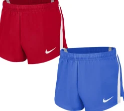 Sportunterbekleidung|Shorts & Bermudas*NIKE "Stock Fast 2" Kinder Trainings-Shorts mit Dri-FIT-Technologie Fußball-Shorts für Mädchen und Jungen Sport-Hose NT0305 Rot oder Blau