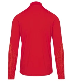 Pullover & Sweater|Sportoberbekleidung*NIKE Strike 23 Drill Herren nachhaltiges Sport-Shirt mit DRI-FIT-Technologie leichtes Trainings-Longsleeve Fußball-Pullover mit geometrischem Muster DR2294-658 Rot