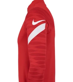 Pullover & Sweater|Sportoberbekleidung*NIKE Strike 21 Dry Drill Longsleeve Herren Trainings-Pullover mit Half-Zip Sport-Troyer mit Dry-Fit Langarm-Shirt CW5858-657 Rot