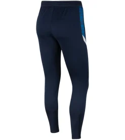 Sportunterbekleidung|Jogginghosen & Fitnessmode*NIKE Strike 21 Herren Trainings-Hose mit DRI-FIT-Technologie leichte Sport-Hose mit Marken-Logo Jogging-Hose mit FLYVENT-Bund Slim Fit CW5862-451 Dunkelblau/Weiß