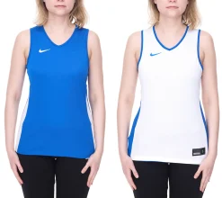 Fitnessmode & Jogginghosen|Tops & T-Shirts*NIKE Team Basketball Reversible Damen Tank-Top mit Dri-FIT-Technologie Trainings-Shirt wendbares Sport-Shirt NT0213-463 Blau/Weiß