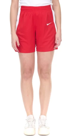 Sportunterbekleidung|Shorts & Bermudas*NIKE Team Damen Sport-Shorts Basketball-Shorts mit Dri-Fit Trainings-Hose Fitness NT0212-657 Rot