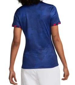Sportoberbekleidung|Fitnessmode & Jogginghosen*NIKE USA 2023 Damen Auswärts-Trikot nachhaltiges Sport-Trikot aus recycelten Materialien Slim-Fit-Shirt mit DRI-FIT-Technologie Fußball-Shirt DR4000-406 Blau/Rot