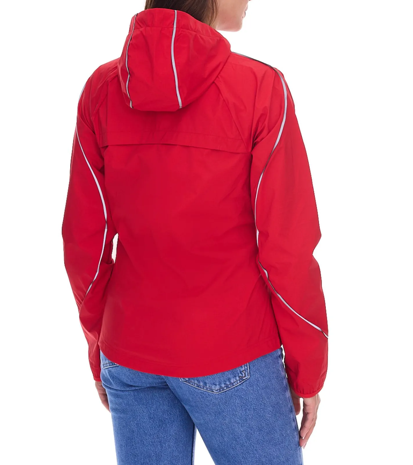 Sportoberbekleidung|Fitnessmode & Jogginghosen*NIKE Woven Damen Trainings-Jacke mit DRY-FIT Technologie Sport-Jacke Fitness-Jacke NT0320-657 Rot