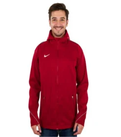 Sportoberbekleidung|Jogginghosen & Fitnessmode*NIKE Woven Herren Trainings-Jacke mit DRY-FIT Technologie Sport-Jacke Fitness-Jacke NT0319-657 Rot