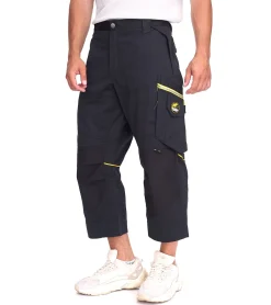 Jeans & Hosen*NORTHERN COUNTRY Bundhose Herren Sommer-Arbeitshose Cordura-Verstärkt Berufsbekleidung Heimwerker-Hose 7/8 Hose 78296434 Schwarz