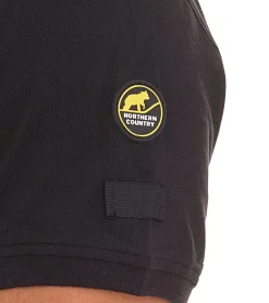 Hemden & Poloshirts*NORTHERN COUNTRY Herren Polo-Shirt mit Stifthalter Baumwoll-Shirt Arbeits-Shirt 00009472 Schwarz