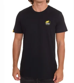 T-Shirts & Tank Tops*NORTHERN COUNTRY Herren T-Shirt modisches Baumwoll-Shirt mit Logo-Print 00009471 , Grün, Schwarz oder Rot Blau