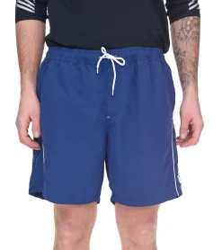 Nachtwäsche & Bademode*OCEAN SPORTSWEAR Badeshorts Herren Board-Shorts schnell trocknende kurze-Hose mit Innenslip 8503 2059 Blau