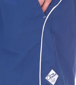 Nachtwäsche & Bademode*OCEAN SPORTSWEAR Badeshorts Herren Board-Shorts schnell trocknende kurze-Hose mit Innenslip 8503 2059 Blau