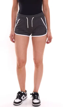 Shorts & Bermudas*OCEAN SPORTSWEAR Damen Sweat-Shorts kurze Hose mit seitlichen Eingriffstaschen 99736902 Dunkelgrau