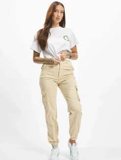 Tops & T-Shirts*On Vacation Damen Circle T-Shirt weiß