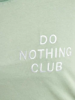 Tops & T-Shirts*On Vacation Kurzes Do Nothing Club T-Shirt grün