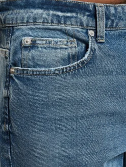 Jeans & Hosen*ONLY & SONS Avi Crop Slim Fit Schmal geschnittene Jeans blau