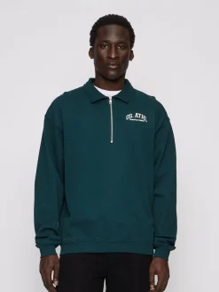 Pullover & Sweater*ONLY & SONS Blais Athl Rugby-Sweatshirt in Gelbkiefer