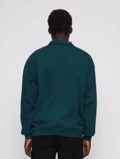 Pullover & Sweater*ONLY & SONS Blais Athl Rugby-Sweatshirt in Gelbkiefer