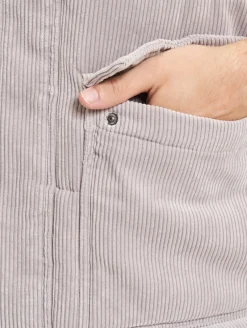 Jacken & Mäntel*ONLY & SONS Cash Courduroy Pufferjacken aschgrau