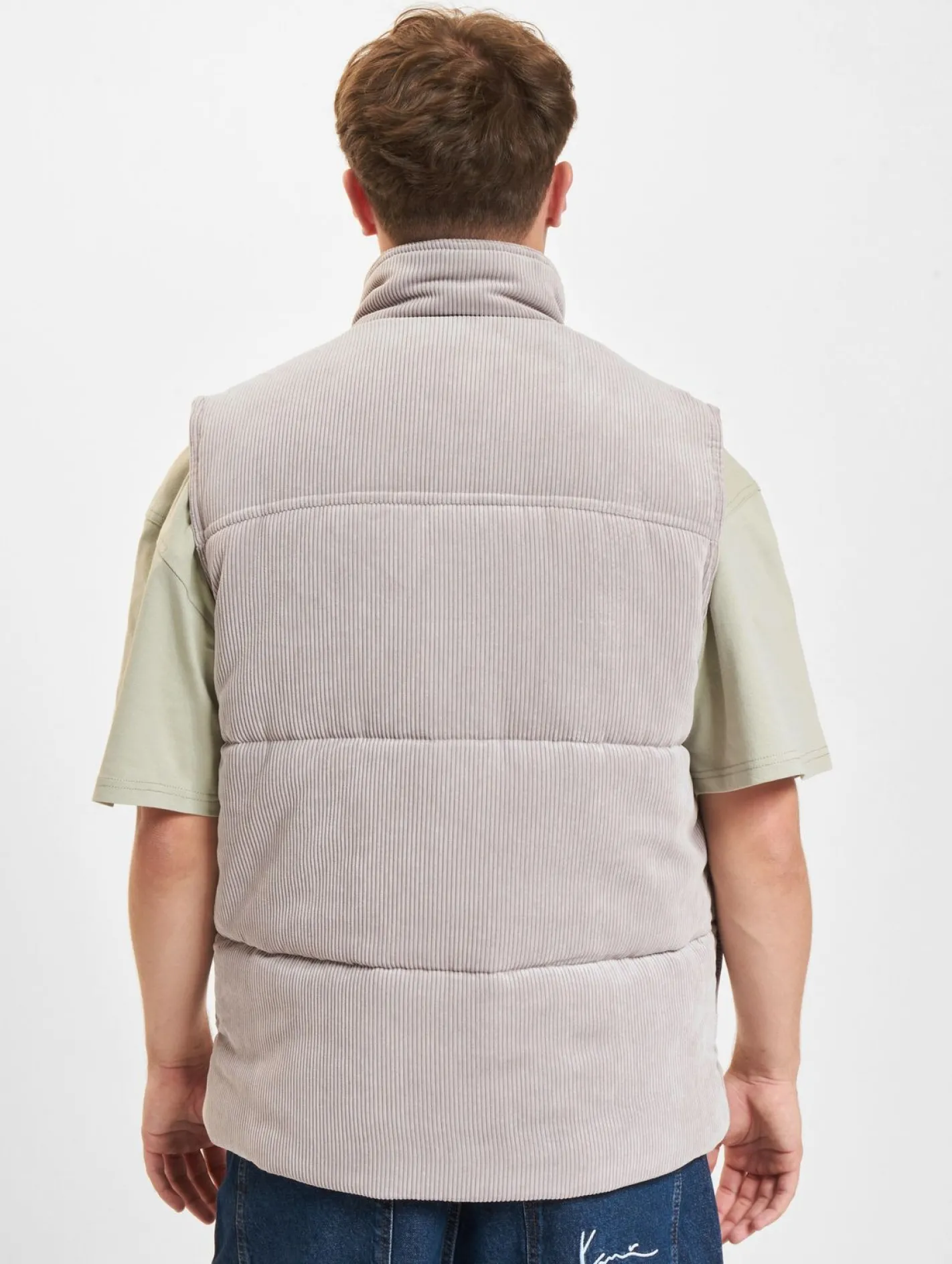 Jacken & Mäntel*ONLY & SONS Cash Courduroy Pufferjacken aschgrau