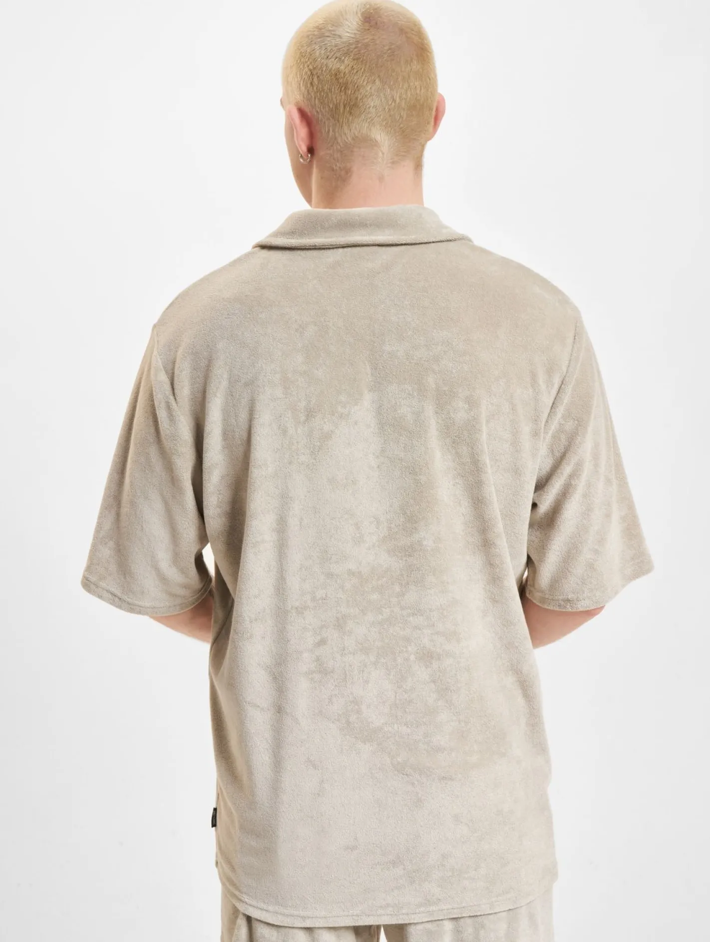 Hemden & Poloshirts*ONLY & SONS Deniz Terry Hemden mit silbernem Futter