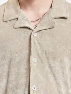 Hemden & Poloshirts*ONLY & SONS Deniz Terry Hemden mit silbernem Futter