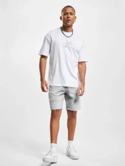 Shorts & Bermudas*ONLY & SONS Edge Dest 9639 Destroyed Denim Shorts hellgrauer Denim