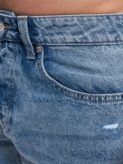 Jeans & Hosen*ONLY & SONS Edge Destroy Locker geschnittene Jeans in Hellblau