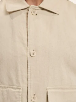 Jacken & Mäntel*ONLY & SONS Eliot Linen 0007 Übergangsjacken Silberfutter