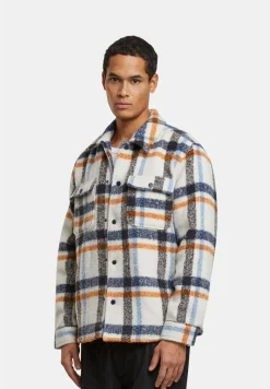 Jacken & Mäntel*ONLY & SONS Gio Lf Check Padded Winterjacken vanilla ice check