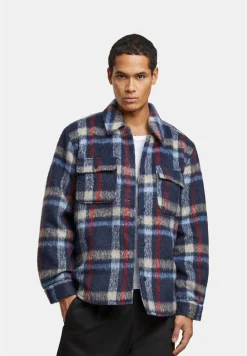 Jacken & Mäntel*ONLY & SONS Gio Lf Check Padded Winterjacken Parisian Night Check