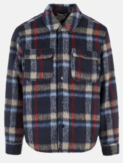 Jacken & Mäntel*ONLY & SONS Gio Lf Check Padded Winterjacken Parisian Night Check