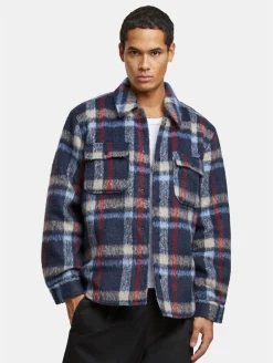 Jacken & Mäntel*ONLY & SONS Gio Lf Check Padded Winterjacken Parisian Night Check