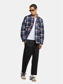 Jacken & Mäntel*ONLY & SONS Gio Lf Check Padded Winterjacken Parisian Night Check