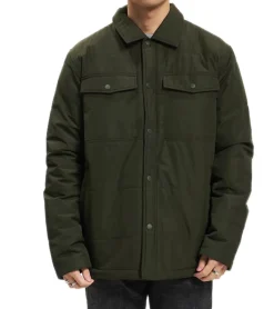 Jacken & Mäntel*ONLY & SONS Lewis Herren Herbst-Jacke mit Kent-Kragen Übergangs-Jacke mit vielen Taschen 22022106 Dunkelgrün