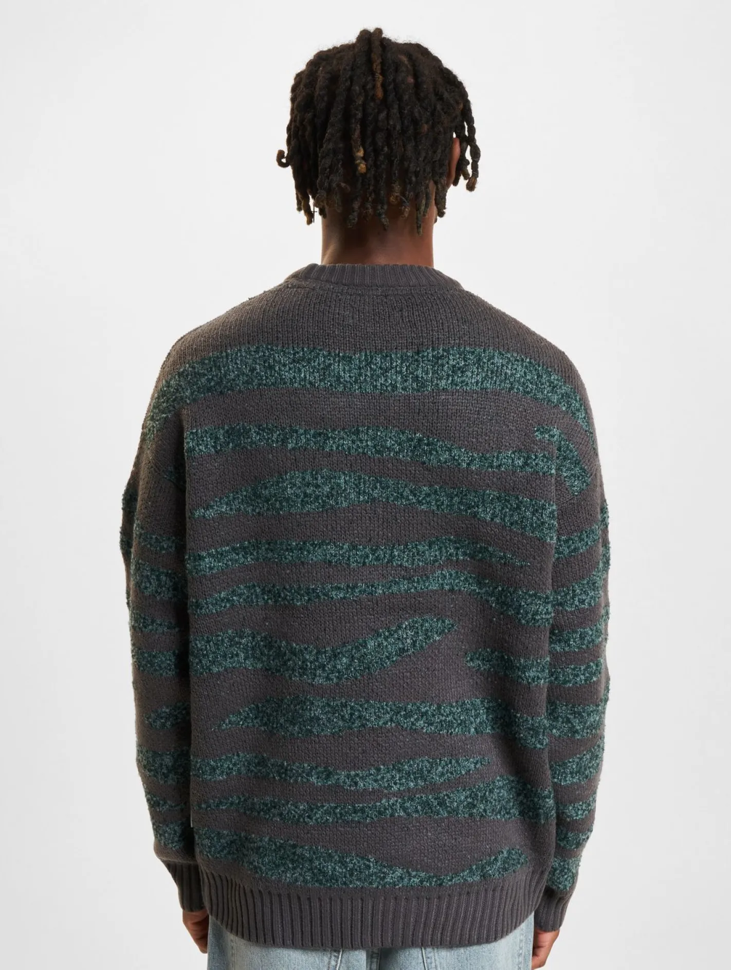 Pullover & Sweater*ONLY & SONS Lincoln Ds 3 Bouclé-Strickpullover mit Rundhalsausschnitt, Magnet