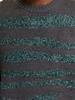 Pullover & Sweater*ONLY & SONS Lincoln Ds 3 Bouclé-Strickpullover mit Rundhalsausschnitt, Magnet
