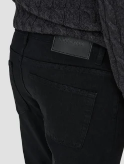 Jeans & Hosen*ONLY & SONS Loom 8637 Mat Slim-Fit-Jeans in schwarzem Denim