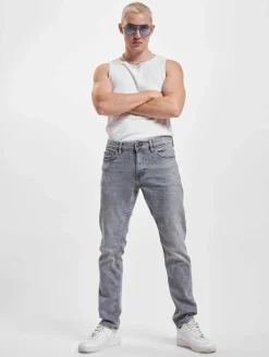 Jeans & Hosen*ONLY & SONS Loom 3227 Slim Fit Jeans in Hellgrau