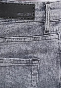 Jeans & Hosen*ONLY & SONS Loom 3227 Slim Fit Jeans in Hellgrau