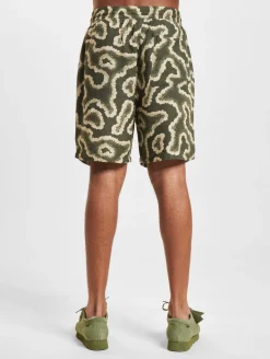 Shorts & Bermudas*ONLY & SONS Noy Abstract Shorts in staubigem Olivgrün