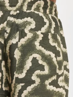 Shorts & Bermudas*ONLY & SONS Noy Abstract Shorts in staubigem Olivgrün