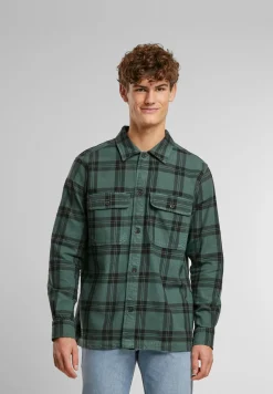 Hemden & Poloshirts*ONLY & SONS Oliver Twill Overdye Hemden darkest spruce black