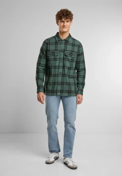 Hemden & Poloshirts*ONLY & SONS Oliver Twill Overdye Hemden darkest spruce black