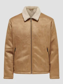 Jacken & Mäntel*ONLY & SONS Royce Shearling Winterjacken toasted coconut