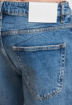 Jeans & Hosen*ONLY & SONS Yoke MB 9360 Dot Tapered Fit Jeans mittelblauer Denim