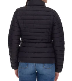 Mäntel & Jacken*ONLY Damen Stepp-Jacke Übergangs-Jacke mit Stehkragen oder Kapuze Basic-Jacke oder Hellblau Schwarz